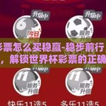 世界杯彩票怎么买稳赢-稳步前行，谨慎中投注，解锁世界杯彩票的正确姿势