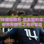 微信世界杯微信群名-朋友圈的盛宴，微信世界杯群名之奇妙冒险
