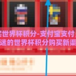 支付宝买世界杯积分-支付宝支付，创新足球迷的世界杯积分购买新渠道