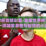 淘宝世界杯竞猜彩票-淘宝世界杯竞猜彩票，一项凝聚激情与智慧的小游戏