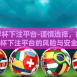 微信世界杯下注平台-谨慎选择，探访微信世界杯下注平台的风险与安全考量