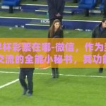 微信世界杯彩票在哪-微信，作为当代社交与信息交流的全能小秘书，其功能日益丰富，从每日的聊天互动到各类便民服务的集成，都展现着其强大的平台效应。然而，在享受便捷的同时，部分用户却误入了对微信世界杯彩票一说的歧途