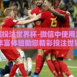 微信在哪投注世界杯-微信中使用足球服务，丰富体验助您精彩投注世界杯