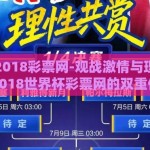 世界杯2018彩票网-观战激情与理性抉择，2018世界杯彩票网的双重体验