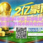 天天盈彩票世界杯中奖-彩票情缘，揭秘天天盈彩票世界杯中奖背后的故事
