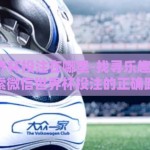 微信世界杯投注在哪里-找寻乐趣与激情，探索微信世界杯投注的正确路径