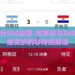 世界杯比分500彩票-世界杯与500彩票，错综交织的非传统解读
