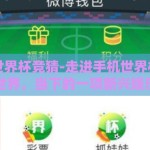 手机买世界杯竞猜-走进手机世界杯竞猜的奇幻世界，当下的一项新兴娱乐方式