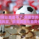 网易世界杯彩票买不了-网易世界杯彩票暂不能购买，政策调整与趋势分析