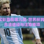 世界杯买彩票在哪儿买-世界杯购彩指南，合法途径与注意事项