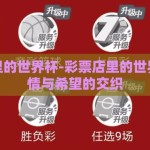 彩票店里的世界杯-彩票店里的世界杯，激情与希望的交织