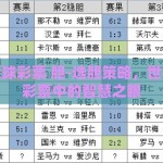 世界杯足球彩票 胆-选胆策略，世界杯足球彩票中的智慧之眼