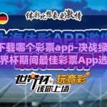 世界杯下载哪个彩票app-决战绿茵赛场，揭秘世界杯期间最佳彩票App选择指南
