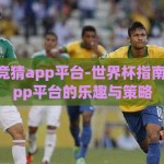 世界杯·竞猜app平台-世界杯指南，竞猜app平台的乐趣与策略