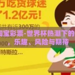 世界杯 淘宝彩票-世界杯热潮下的淘宝彩票，乐趣、风险与期待