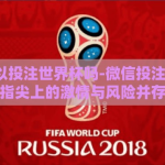 微信可以投注世界杯吗-微信投注世界杯，指尖上的激情与风险并存