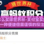 支付宝怎么买球世界杯-支付宝买球世界杯——一种便捷但需谨慎的投注方式