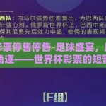 世界杯彩票停售停售-足球盛宴，风险与纯真的角逐——世界杯彩票的短暂休眠
