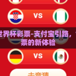 支付宝 世界杯彩票-支付宝引路，世界杯彩票的新体验