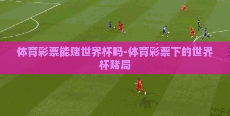 体育彩票能赌世界杯吗-体育彩票下的世界杯赌局