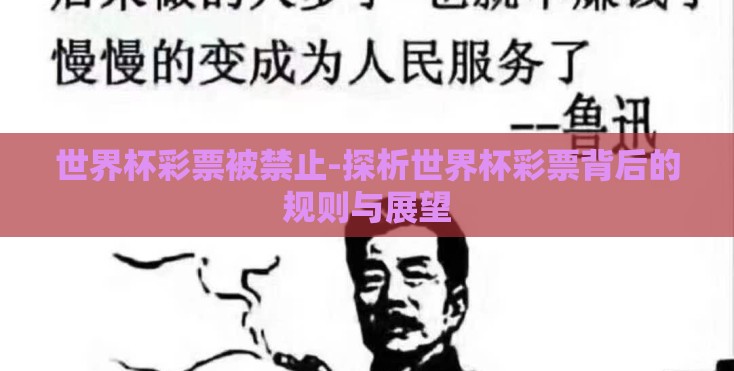 世界杯彩票被禁止-探析世界杯彩票背后的规则与展望