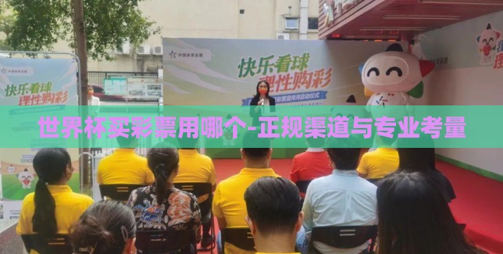 世界杯买彩票用哪个-正规渠道与专业考量 世界杯买彩票用哪个-正规渠道与专业考量