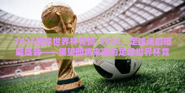 2026足球世界杯竞猜-2026，足球迷的璀璨盛会——展望即将来临的足球世界杯竞猜