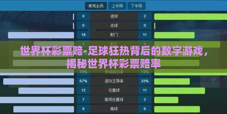 世界杯彩票赔-足球狂热背后的数字游戏，揭秘世界杯彩票赔率