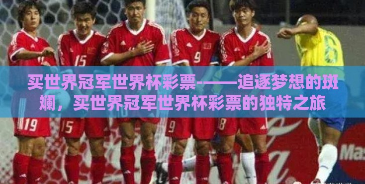 买世界冠军世界杯彩票-——追逐梦想的斑斓，买世界冠军世界杯彩票的独特之旅