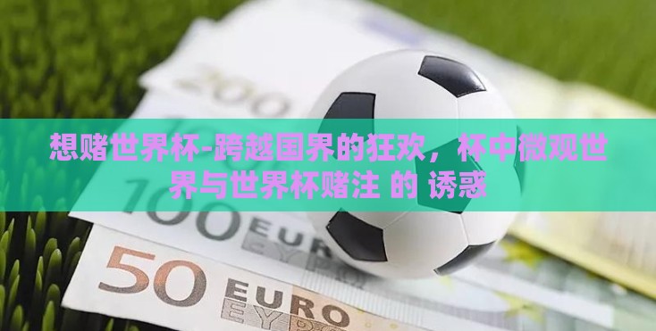 想赌世界杯-跨越国界的狂欢，杯中微观世界与世界杯赌注 的 诱惑