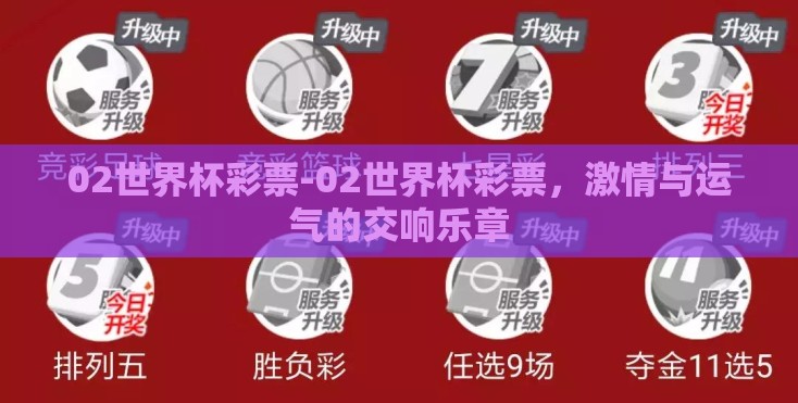 02世界杯彩票-02世界杯彩票，激情与运气的交响乐章
