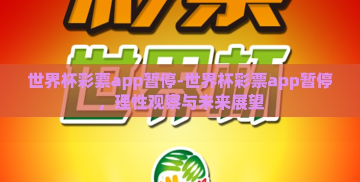 世界杯彩票app暂停-世界杯彩票app暂停，理性观察与未来展望