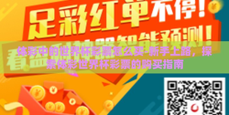 体彩中的世界杯彩票怎么买-新手上路，探索体彩世界杯彩票的购买指南